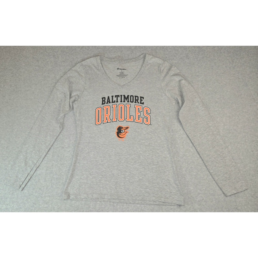 Fanatics Baltimore Orioles Women Sz S Long Sleeve Top